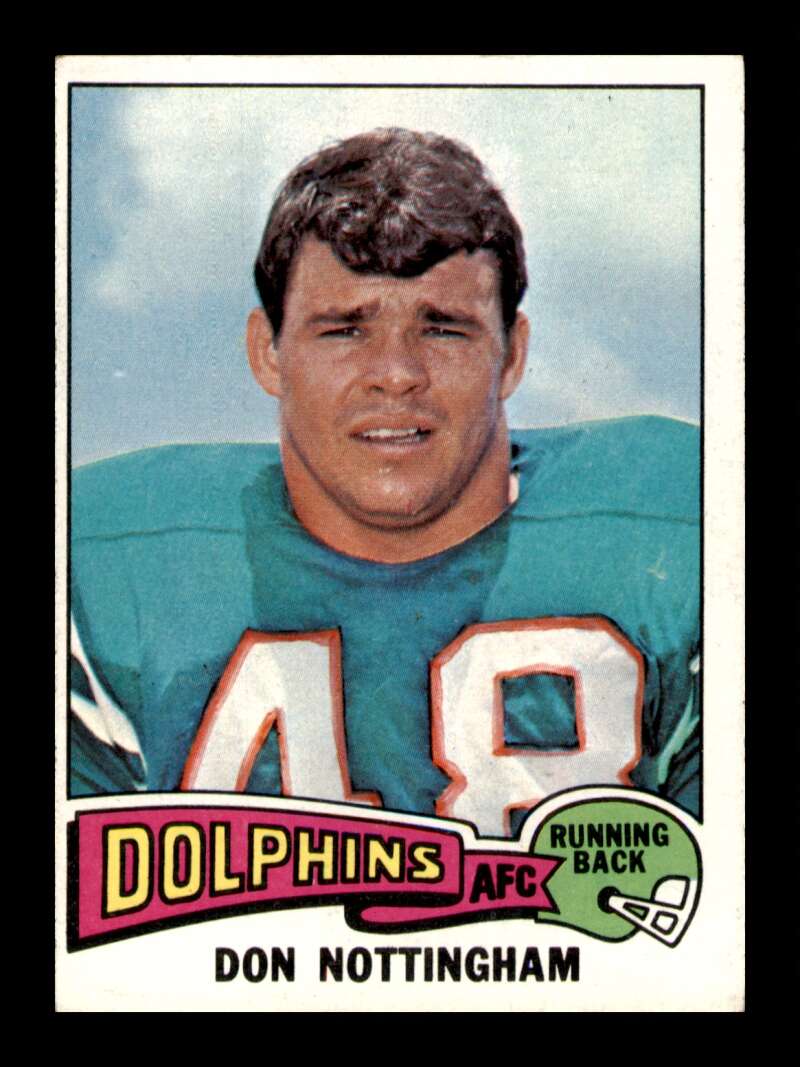 Load image into Gallery viewer, 1975 Topps Don Nottingham #317 Miami Dolphins Image 1
