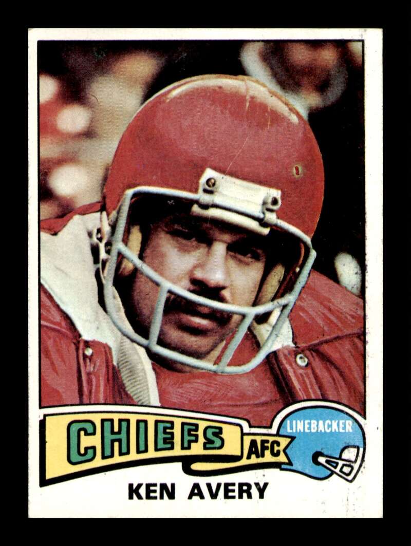 Load image into Gallery viewer, 1975 Topps Ken Avery #306 Kansas City Chiefs Image 1
