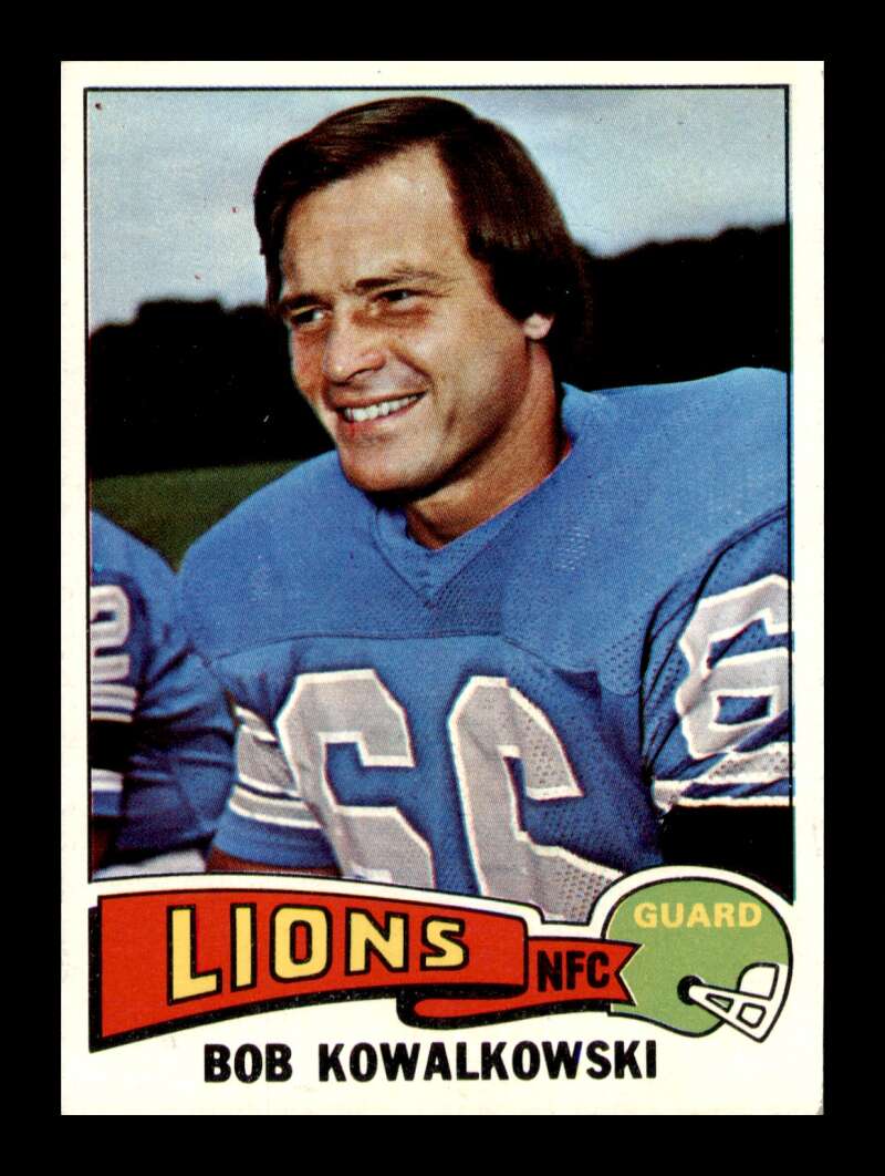 Load image into Gallery viewer, 1975 Topps Bob Kowalkowski #304 Detroit Lions Image 1
