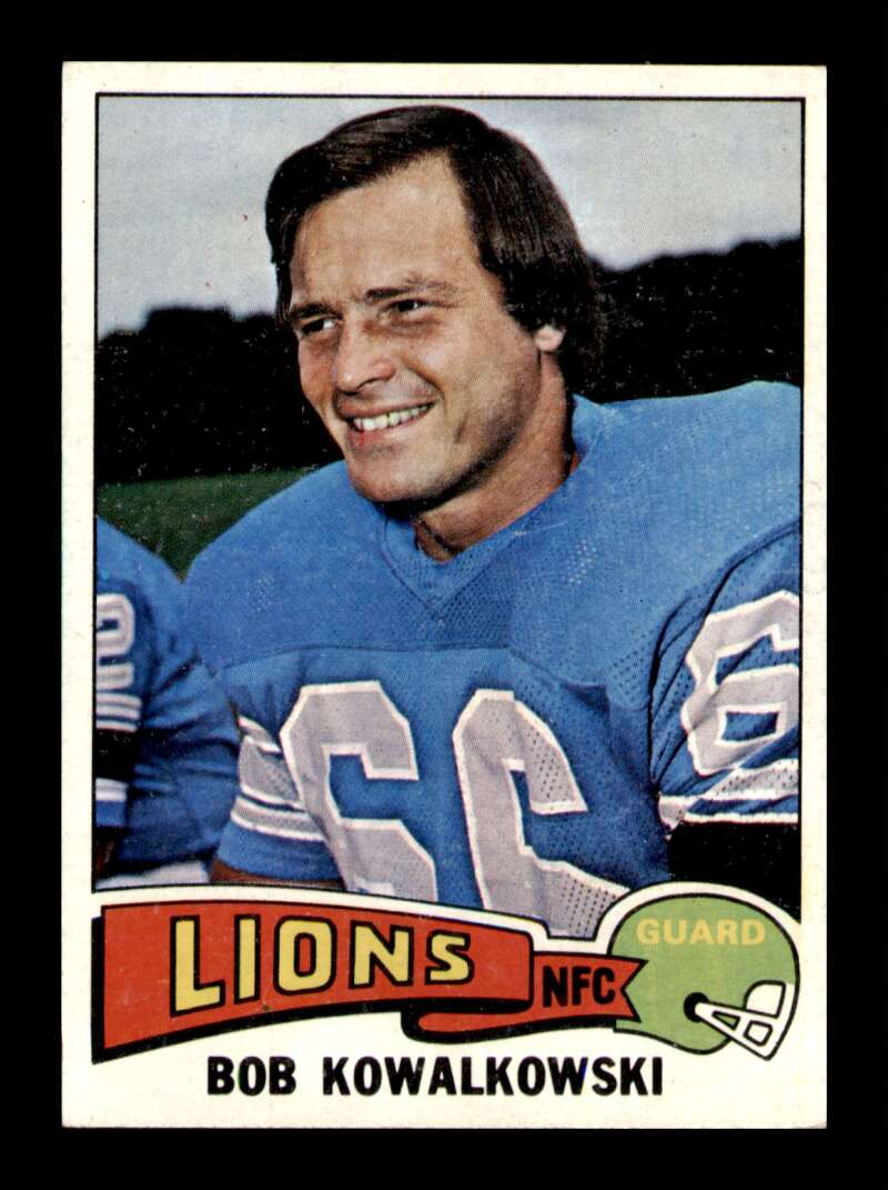 Load image into Gallery viewer, 1975 Topps Bob Kowalkowski #304 Detroit Lions Image 1
