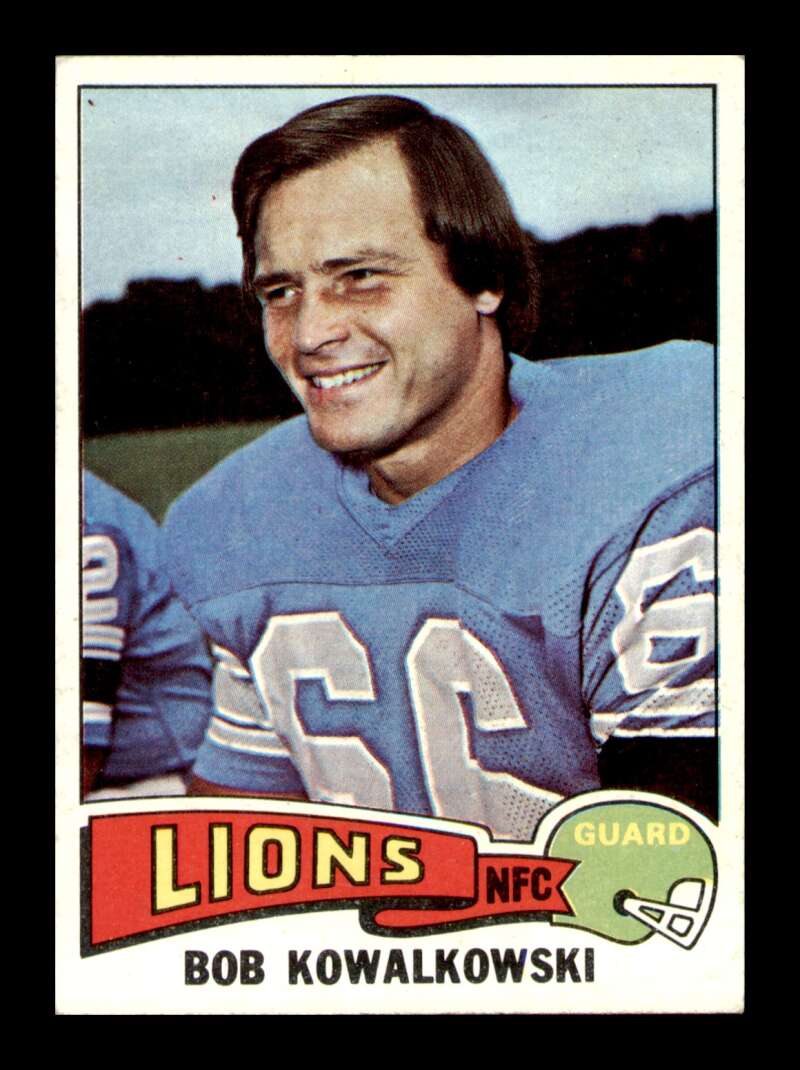 Load image into Gallery viewer, 1975 Topps Bob Kowalkowski #304 Detroit Lions Image 1
