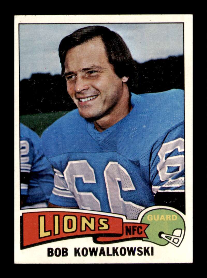 Load image into Gallery viewer, 1975 Topps Bob Kowalkowski #304 Detroit Lions Image 1
