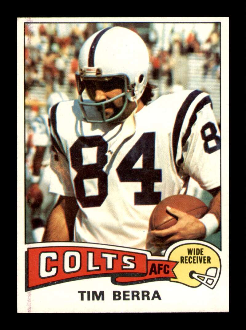 Load image into Gallery viewer, 1975 Topps Tim Berra #301 Rookie RC Baltimore Colts Image 1
