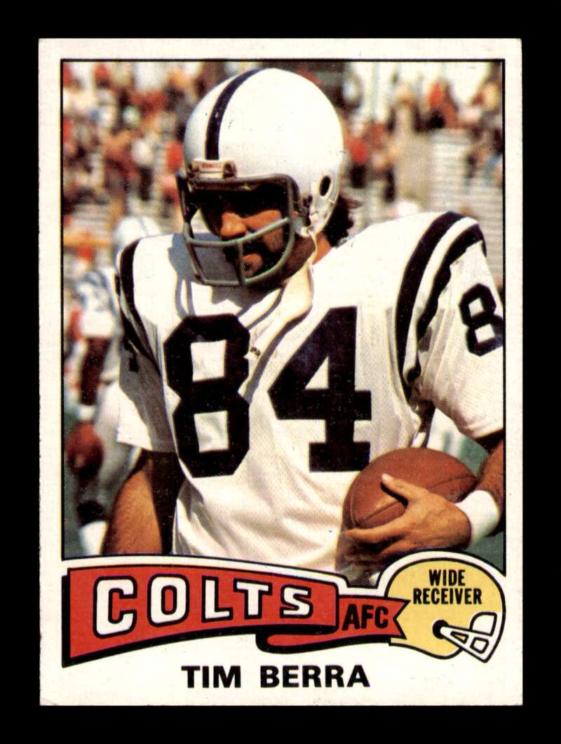 Load image into Gallery viewer, 1975 Topps Tim Berra #301 Rookie RC Baltimore Colts Image 1
