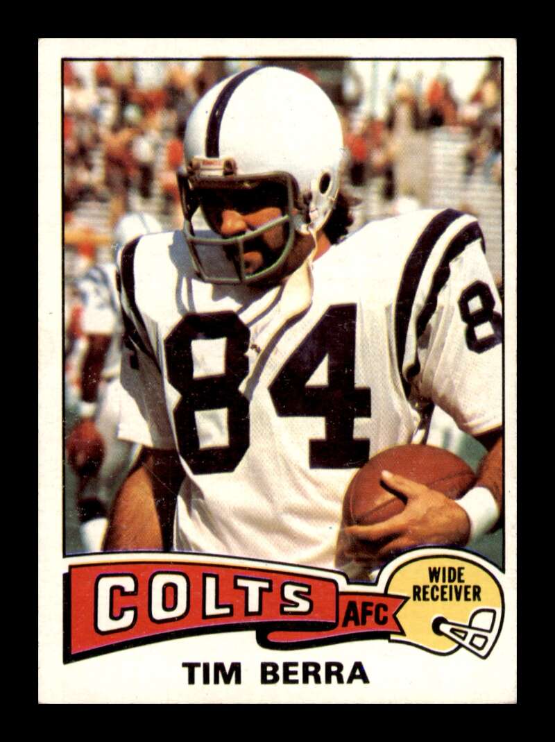 Load image into Gallery viewer, 1975 Topps Tim Berra #301 Rookie RC Baltimore Colts Image 1
