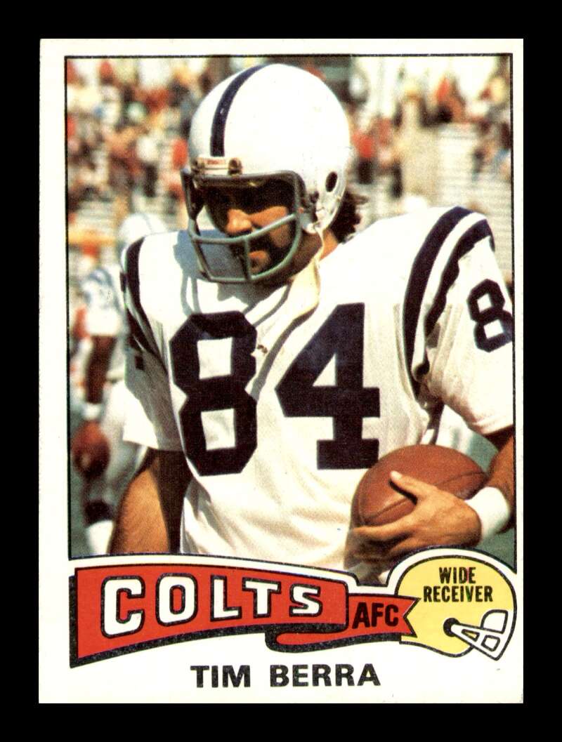 Load image into Gallery viewer, 1975 Topps Tim Berra #301 Rookie RC Baltimore Colts Image 1
