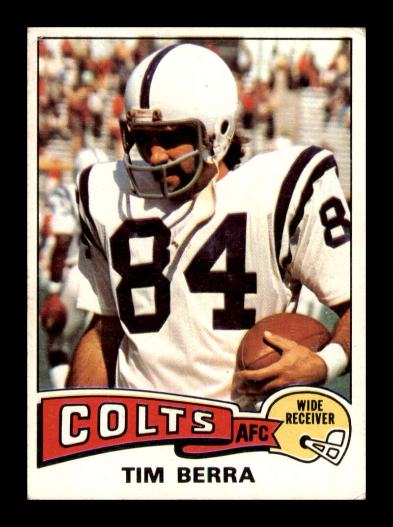 Load image into Gallery viewer, 1975 Topps Tim Berra #301 Rookie RC Baltimore Colts Image 1
