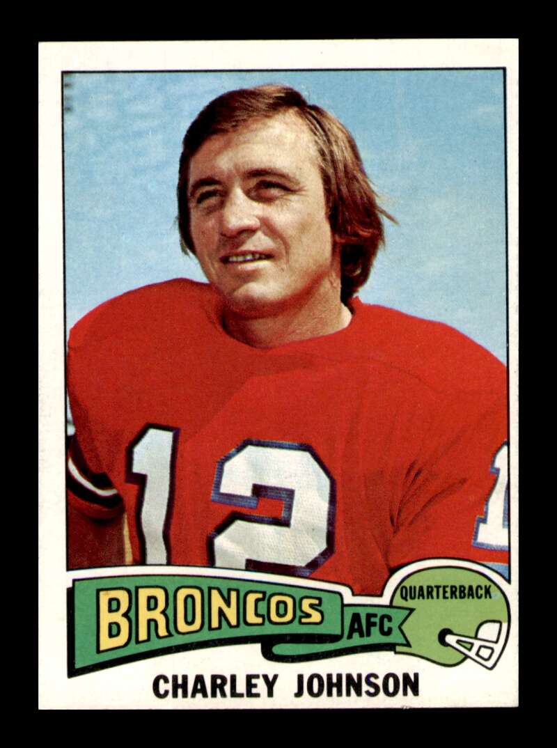 Load image into Gallery viewer, 1975 Topps Charley Johnson #295 Denver Broncos Image 1
