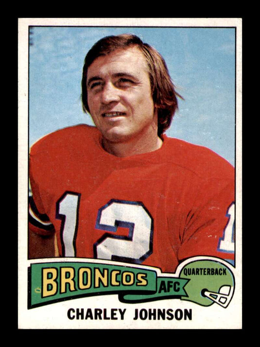 1975 Topps Charley Johnson 