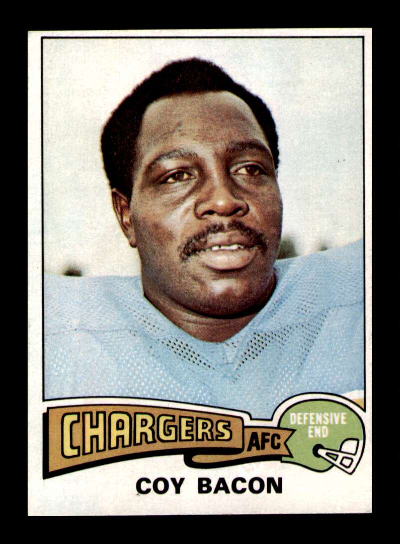 Load image into Gallery viewer, 1975 Topps Coy Bacon #284 San Diego Chargers Image 1
