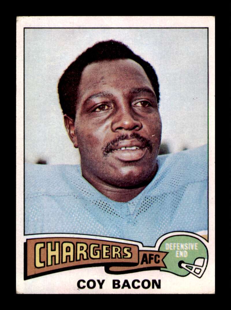 Load image into Gallery viewer, 1975 Topps Coy Bacon #284 San Diego Chargers Image 1
