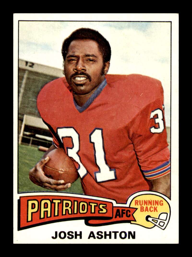 Load image into Gallery viewer, 1975 Topps Josh Ashton #266 New England Patriots Image 1
