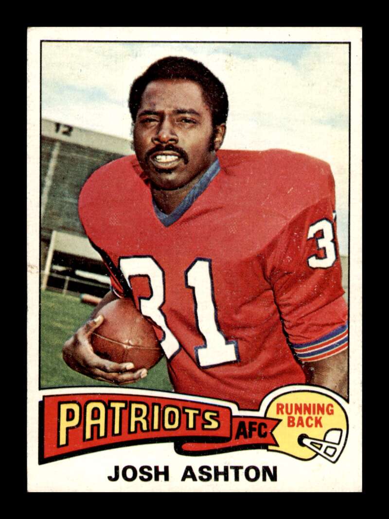 Load image into Gallery viewer, 1975 Topps Josh Ashton #266 New England Patriots Image 1
