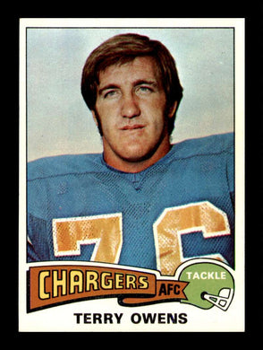 1975 Topps Terry Owens 