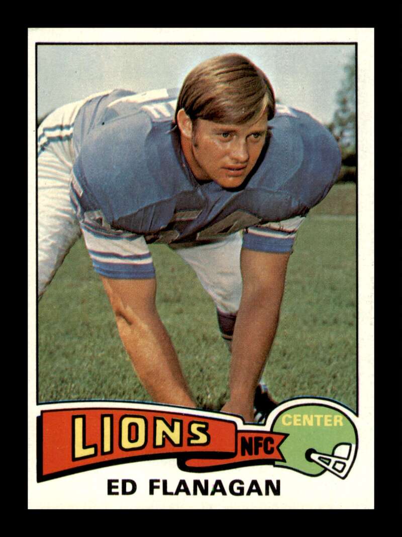 Load image into Gallery viewer, 1975 Topps Ed Flanagan #250 Detroit Lions Image 1
