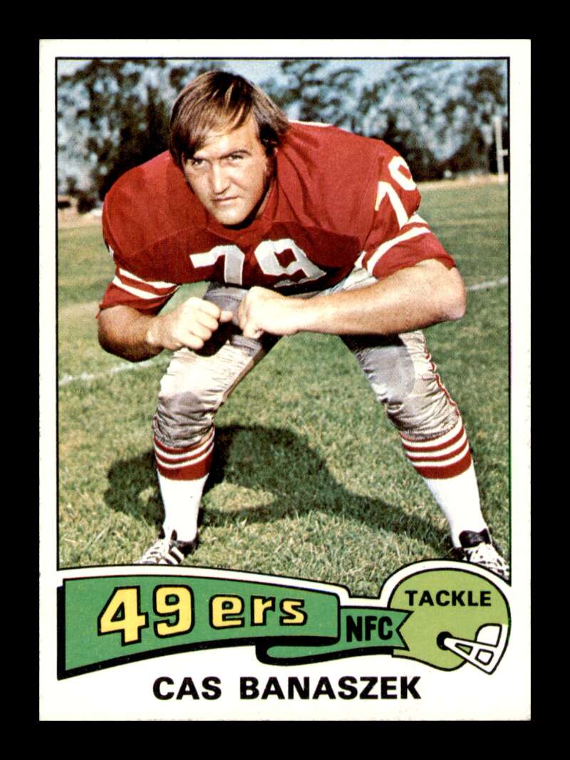 Load image into Gallery viewer, 1975 Topps Cas Banaszek #248 San Francisco 49ers Image 1
