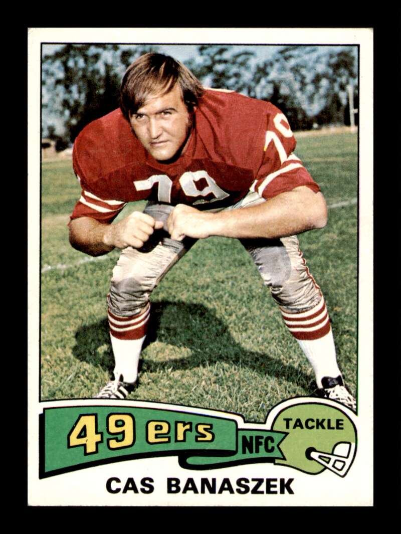 Load image into Gallery viewer, 1975 Topps Cas Banaszek #248 San Francisco 49ers Image 1
