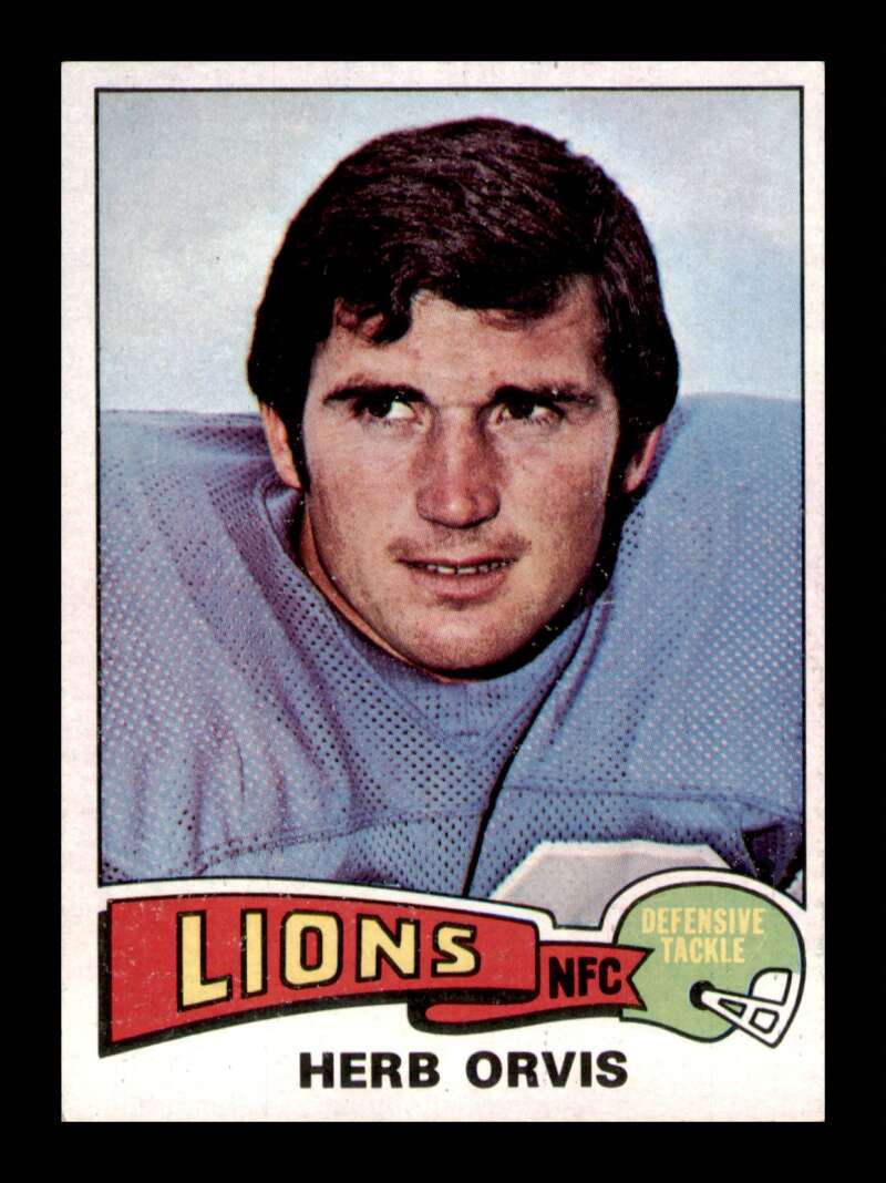 Load image into Gallery viewer, 1975 Topps Herb Orvis #514 Rookie RC Detroit Lions Image 1
