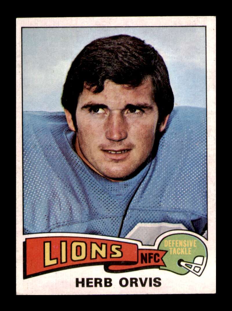 Load image into Gallery viewer, 1975 Topps Herb Orvis #514 Rookie RC Detroit Lions Image 1
