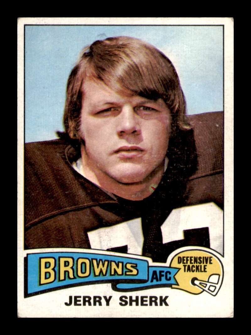 Load image into Gallery viewer, 1975 Topps Jerry Sherk #507 Cleveland Browns Image 1
