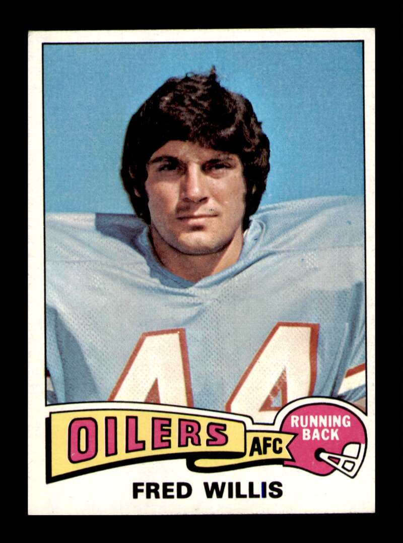 Load image into Gallery viewer, 1975 Topps Fred Willis #504 Houston Oilers Image 1
