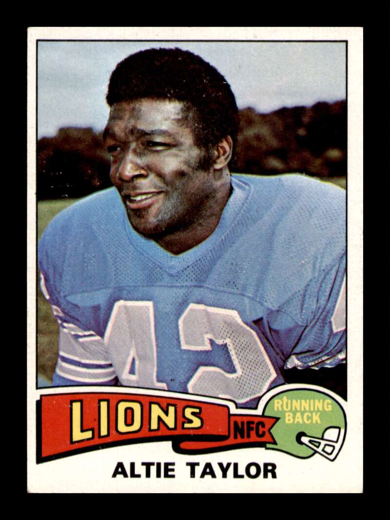 Load image into Gallery viewer, 1975 Topps Altie Taylor #481 Detroit Lions Image 1
