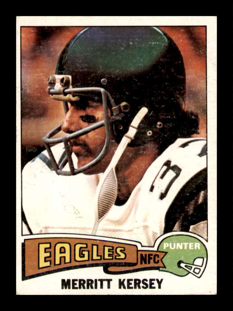 Load image into Gallery viewer, 1975 Topps Merritt Kersey #477 Rookie RC Philadelphia Eagles Image 1
