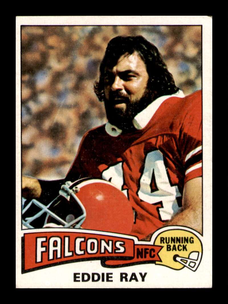 Load image into Gallery viewer, 1975 Topps Eddie Ray #472 Rookie RC Atlanta Falcons Image 1
