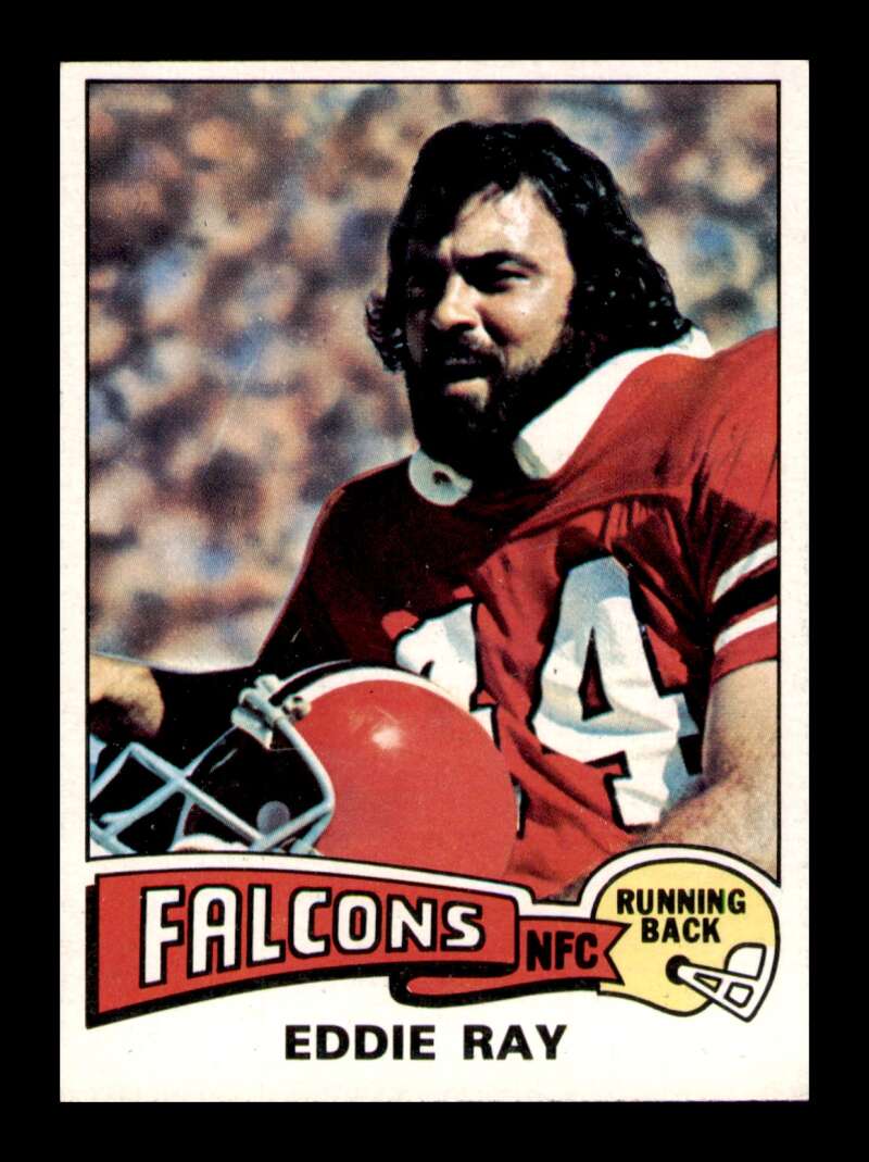 Load image into Gallery viewer, 1975 Topps Eddie Ray #472 Rookie RC Atlanta Falcons Image 1
