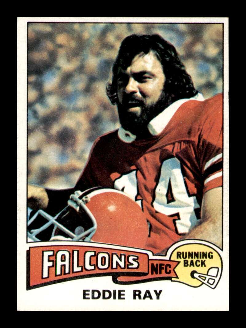 Load image into Gallery viewer, 1975 Topps Eddie Ray #472 Rookie RC Atlanta Falcons Image 1
