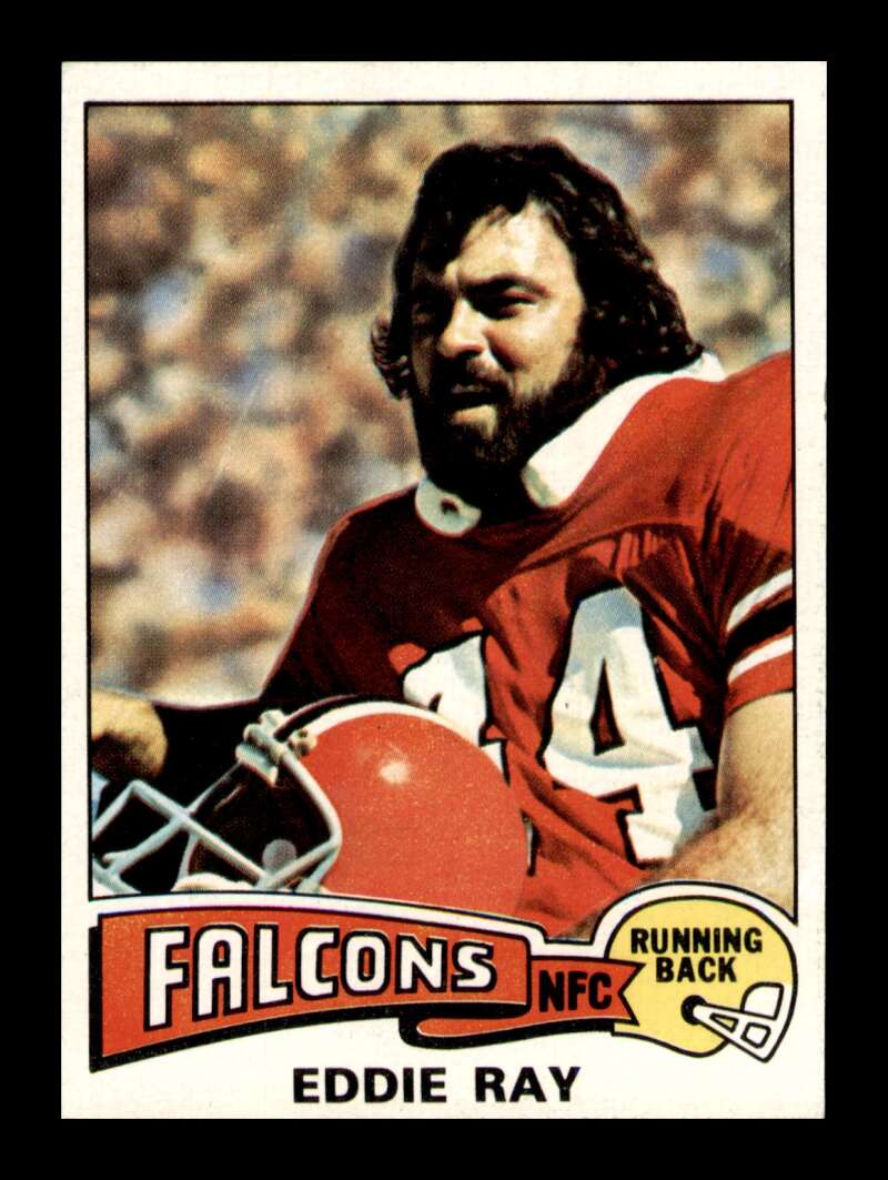 Load image into Gallery viewer, 1975 Topps Eddie Ray #472 Rookie RC Atlanta Falcons Image 1
