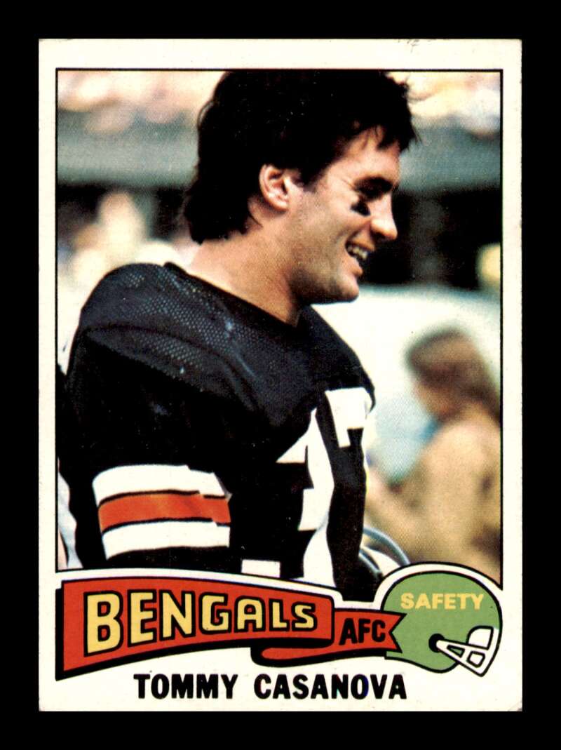 Load image into Gallery viewer, 1975 Topps Tommy Casanova #465 Cincinnati Bengals Image 1
