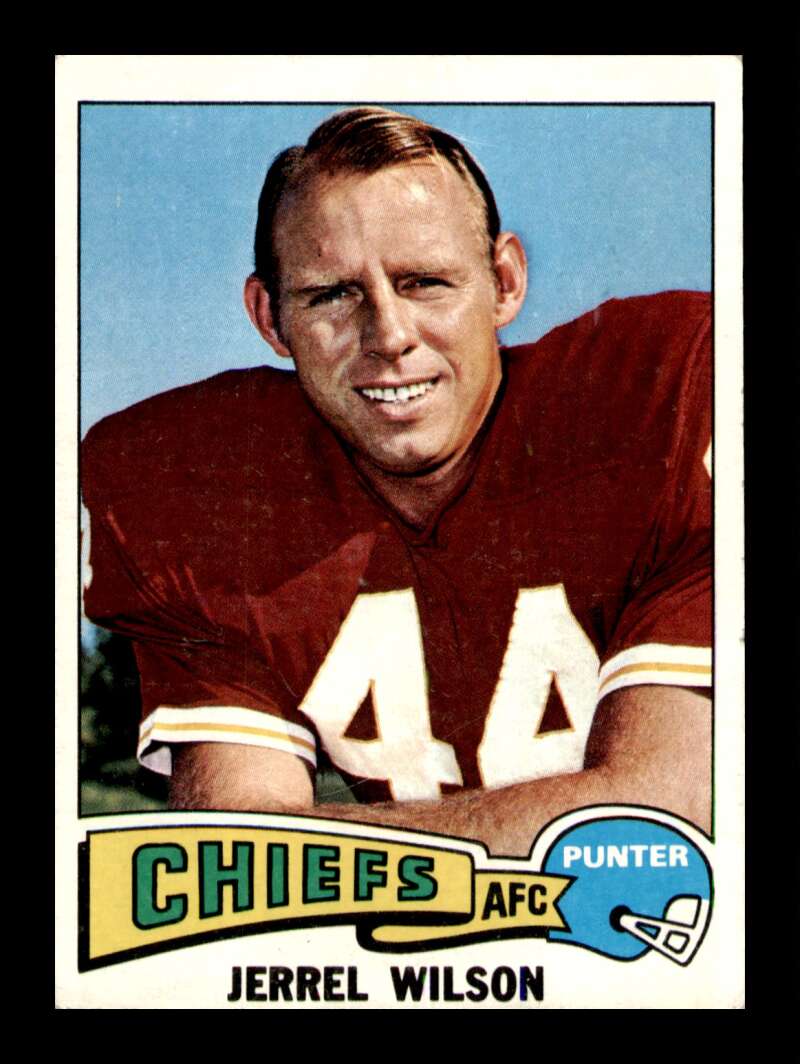 Load image into Gallery viewer, 1975 Topps Jerrel Wilson #462 Kansas City Chiefs Image 1
