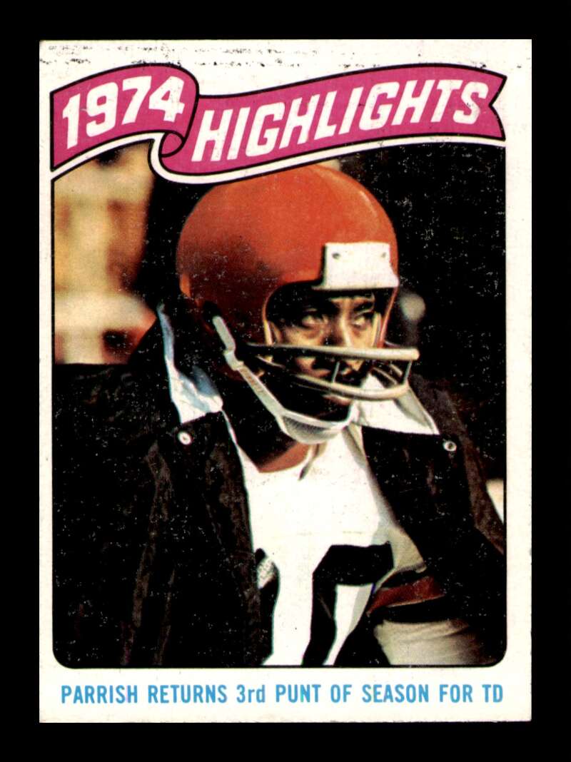 Load image into Gallery viewer, 1975 Topps Lemar Parrish #457 Cincinnati Bengals Image 1
