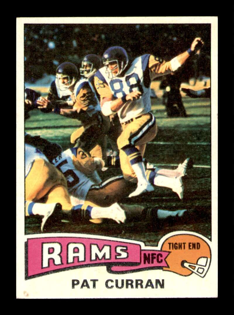 Load image into Gallery viewer, 1975 Topps Pat Curran #446 Los Angeles Rams Image 1
