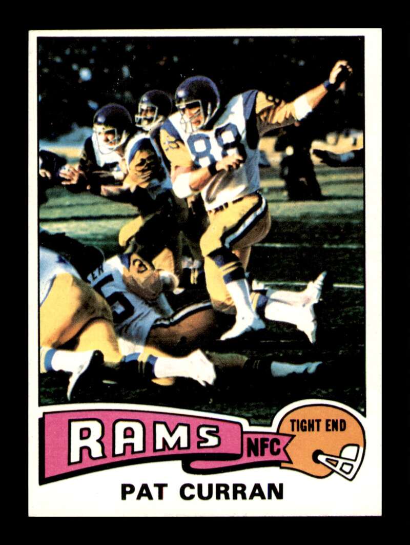 Load image into Gallery viewer, 1975 Topps Pat Curran #446 Los Angeles Rams Image 1
