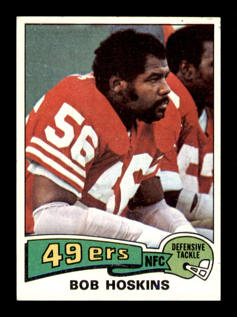 Load image into Gallery viewer, 1975 Topps Bob Hoskins #442 San Francisco 49ers Image 1
