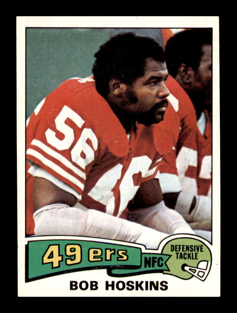 Load image into Gallery viewer, 1975 Topps Bob Hoskins #442 San Francisco 49ers Image 1
