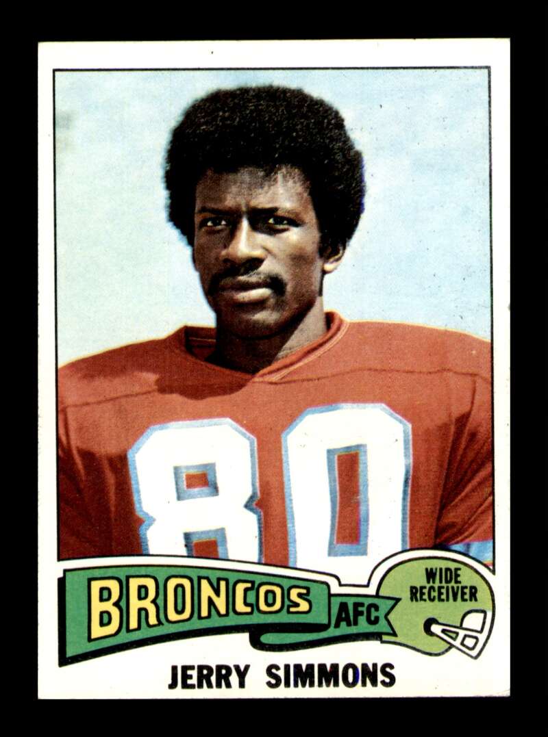 Load image into Gallery viewer, 1975 Topps Jerry Simmons #432 Denver Broncos Image 1
