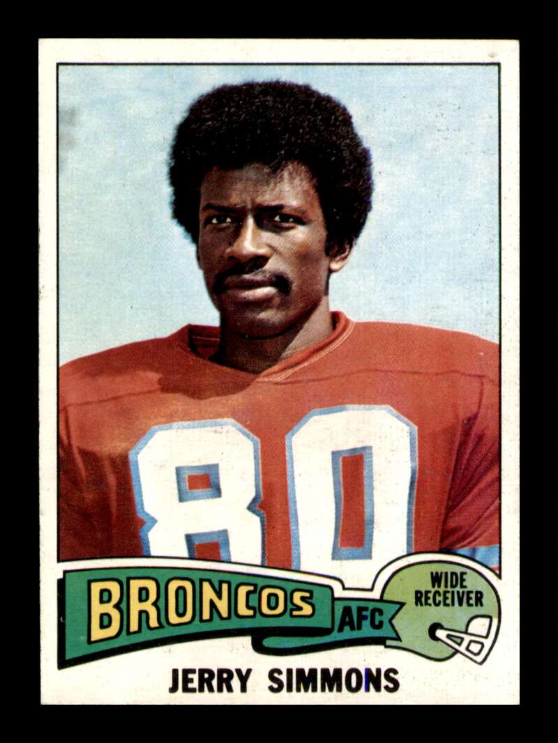 Load image into Gallery viewer, 1975 Topps Jerry Simmons #432 Denver Broncos Image 1
