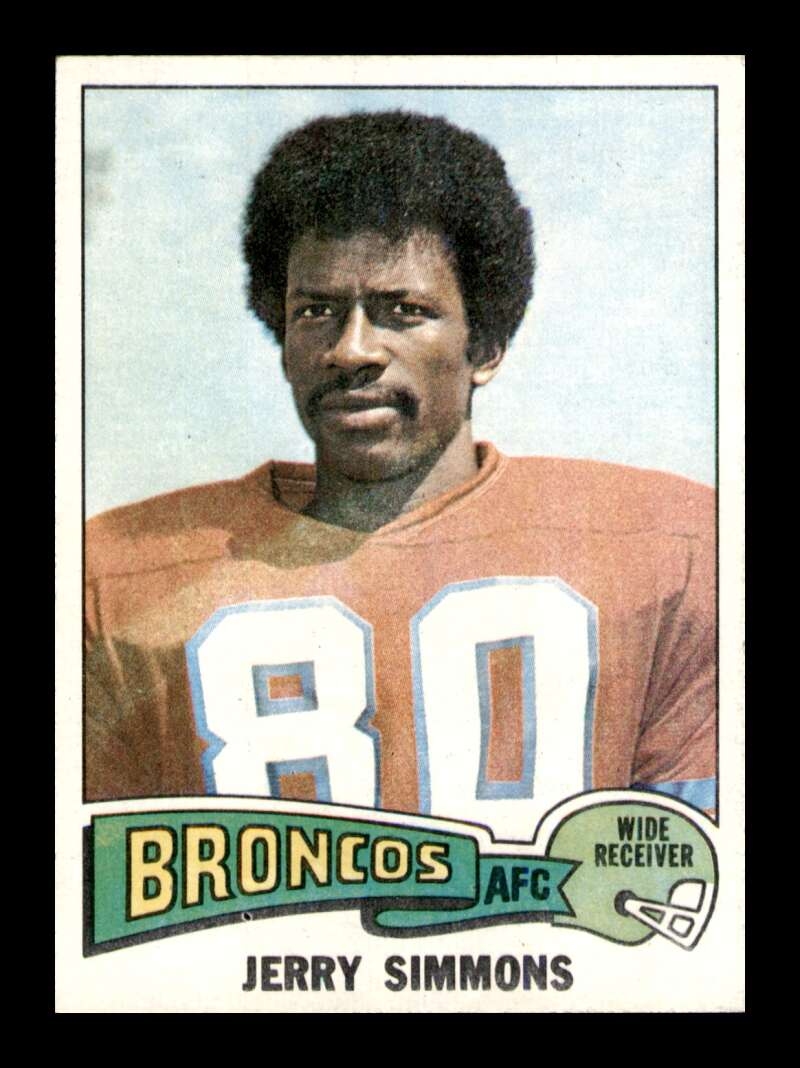 Load image into Gallery viewer, 1975 Topps Jerry Simmons #432 Denver Broncos Image 1
