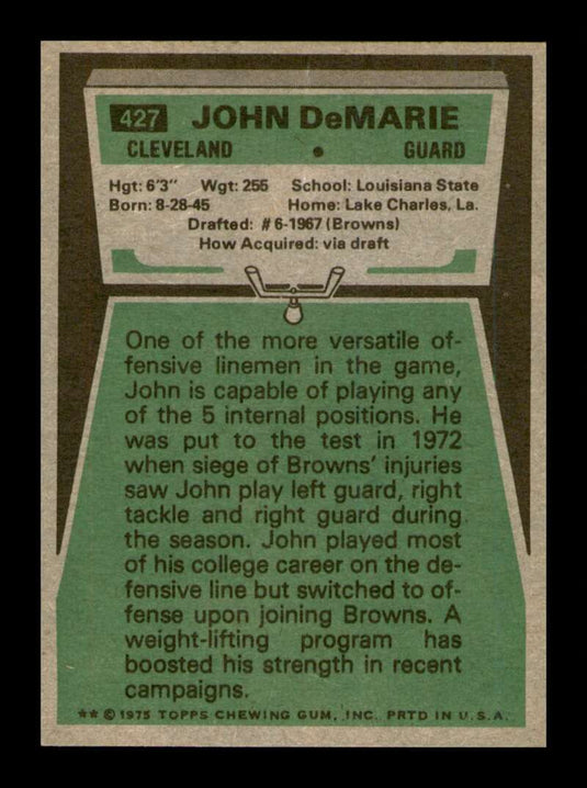 1975 Topps John DeMarie 