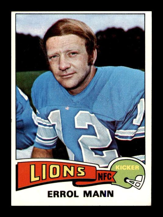 1975 Topps Errol Mann