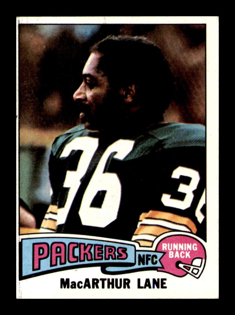 Load image into Gallery viewer, 1975 Topps Macarthur Lane #415 Green Bay Packers Image 1
