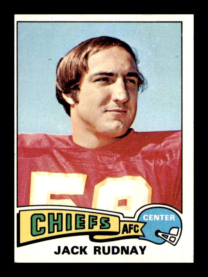 Load image into Gallery viewer, 1975 Topps Jack Rudnay #401 Kansas City Chiefs Image 1
