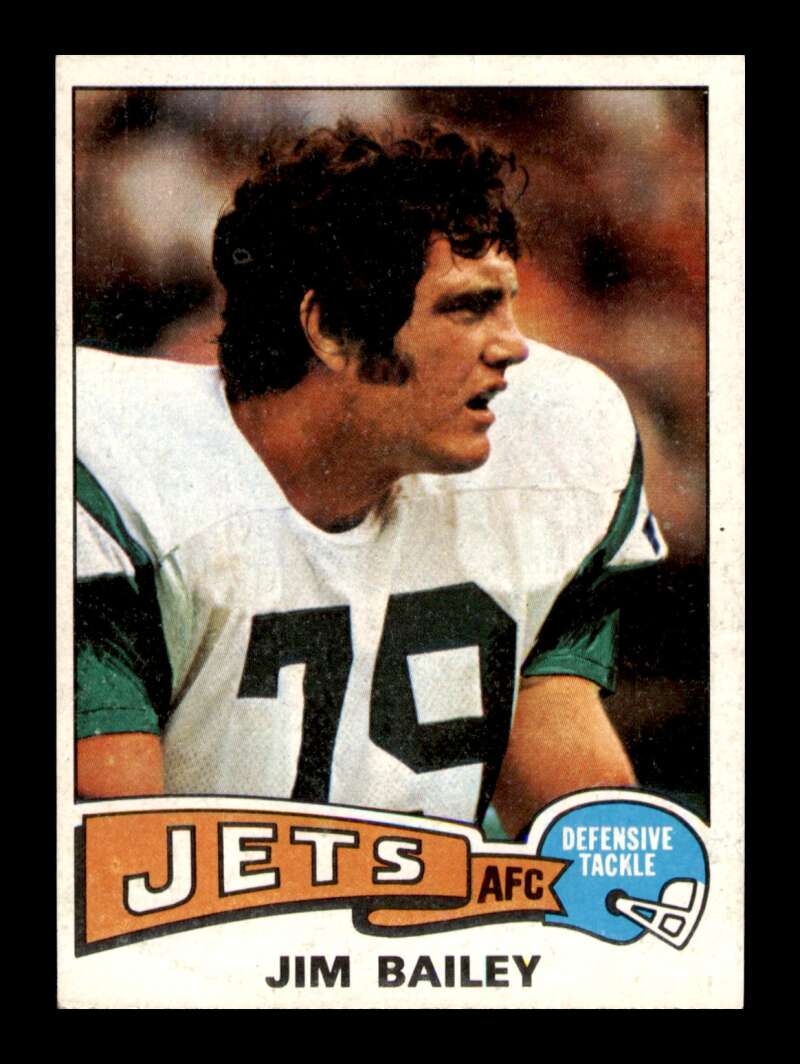 Load image into Gallery viewer, 1975 Topps Jim Bailey #398 New York Jets Image 1
