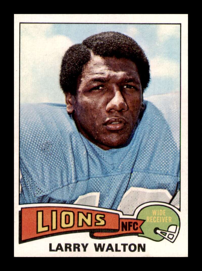 Load image into Gallery viewer, 1975 Topps Larry Walton #393 Detroit Lions Image 1
