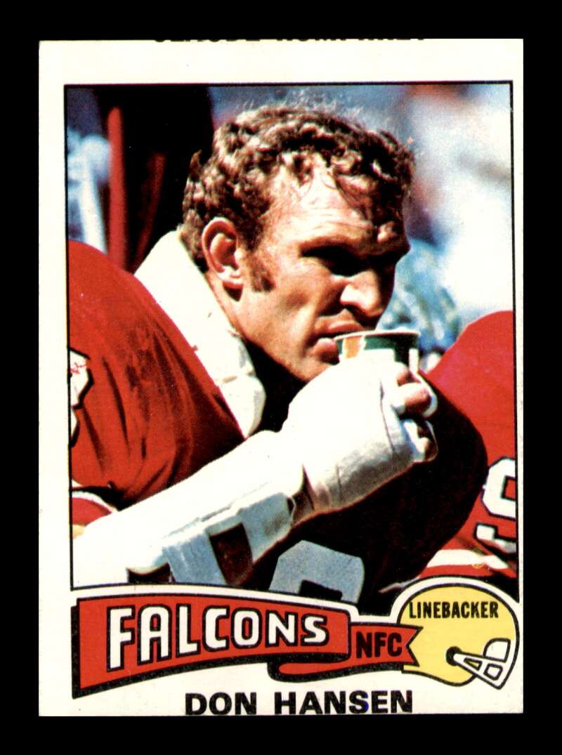 Load image into Gallery viewer, 1975 Topps Don Hansen #384 Atlanta Falcons Image 1
