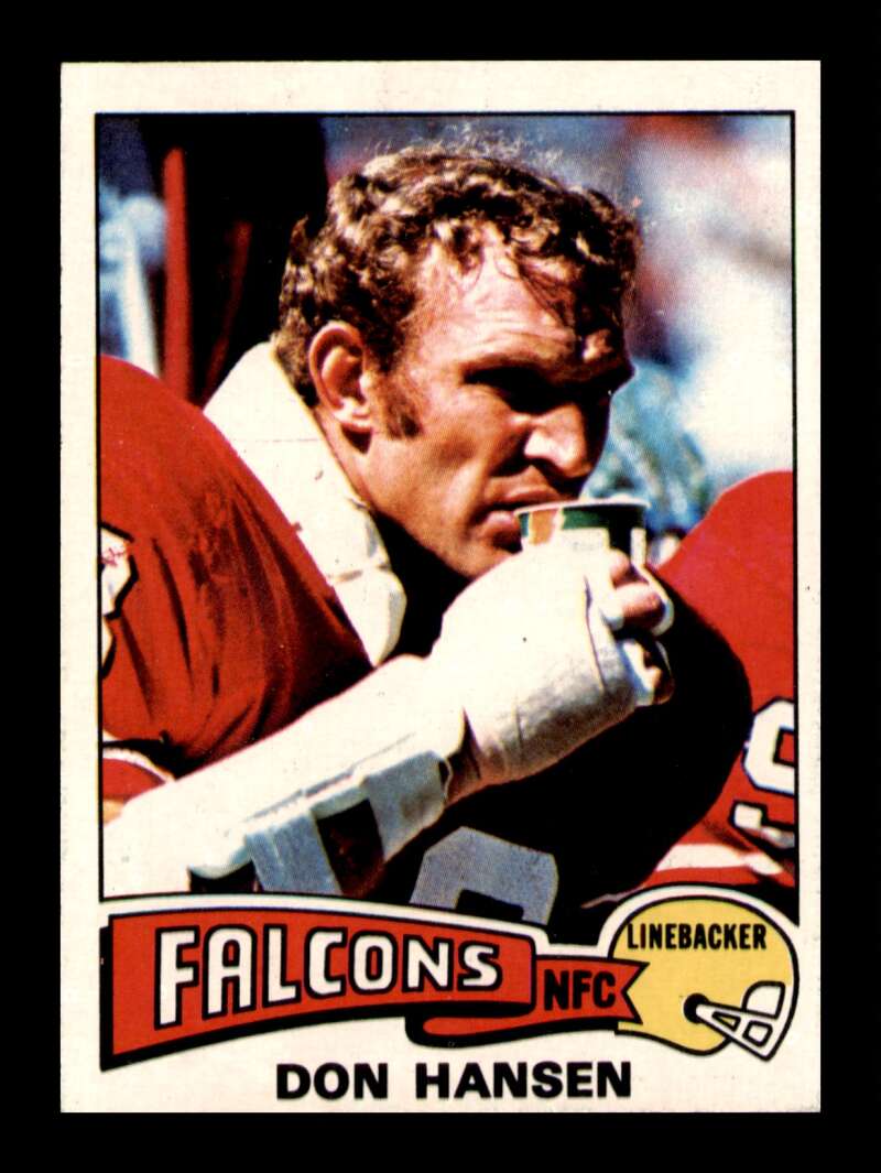 Load image into Gallery viewer, 1975 Topps Don Hansen #384 Atlanta Falcons Image 1
