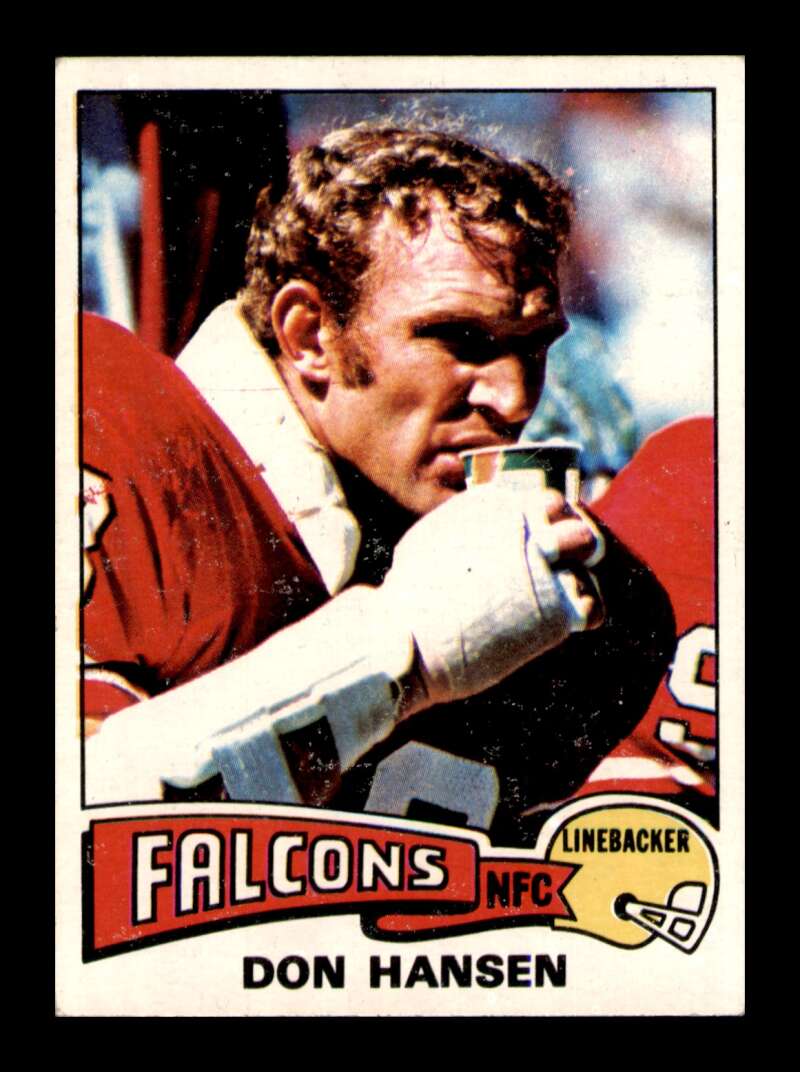 Load image into Gallery viewer, 1975 Topps Don Hansen #384 Atlanta Falcons Image 1
